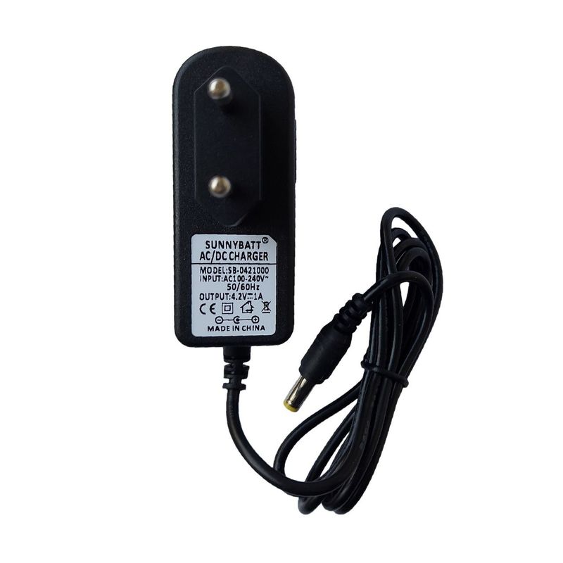 شارژر باتری لیتیومی  مدل 4_2v 1a