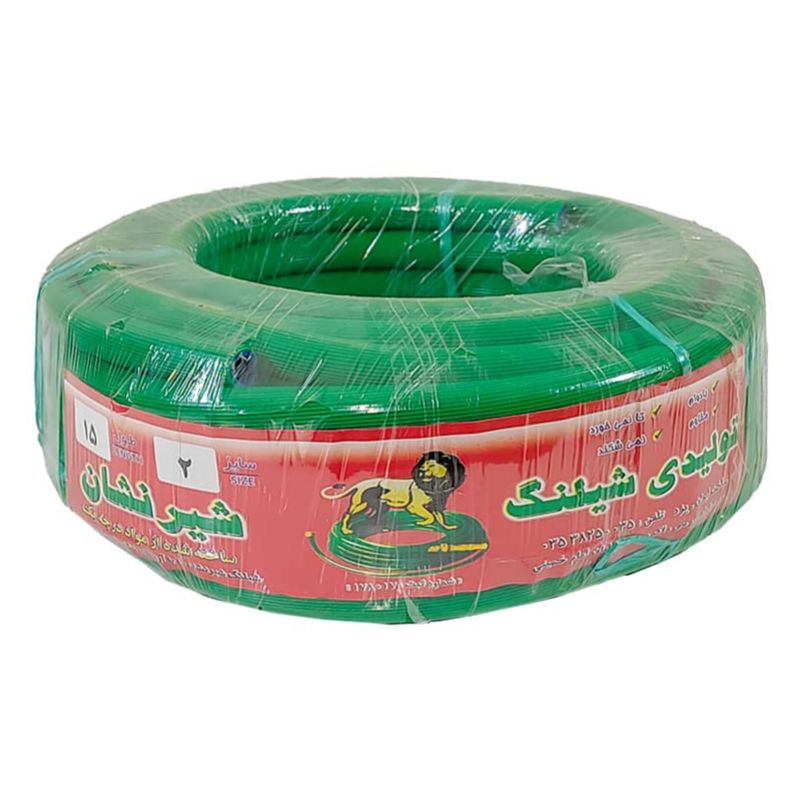 شلنگ آبیاری شیرنشان مدل 2 طول 20 متر