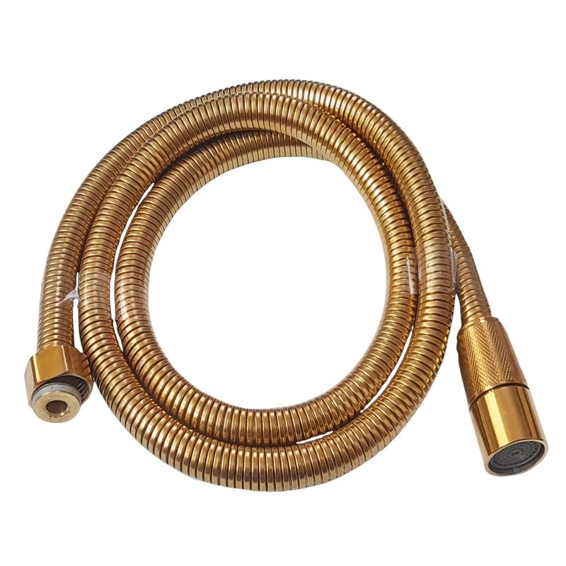 شلنگ توالت باران مدل ریزبافت steel کد b2
