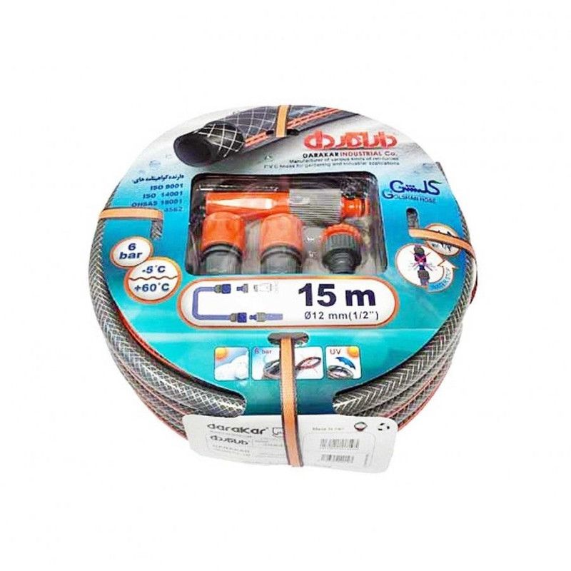 شلنگ داراکا مدل 15mm کد 1515