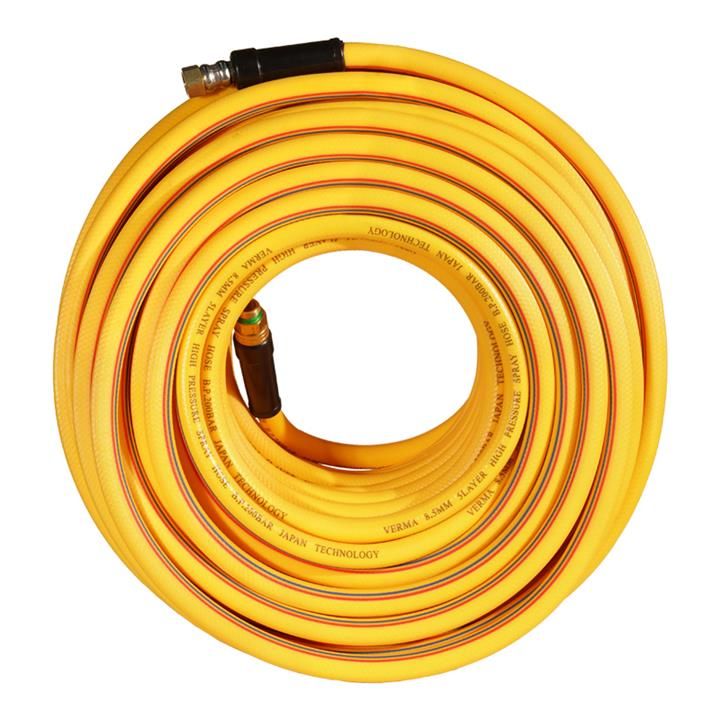 شلنگ سمپاش مدل pvc 5layers 50yard 8_5mm 200bar