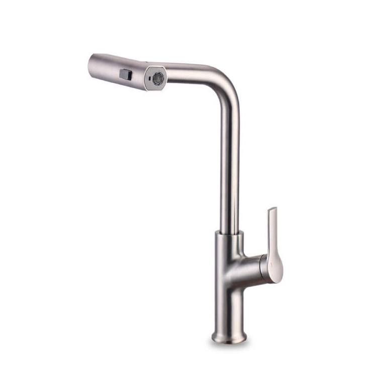 شیر آشپزخانه مدل آبشاری کد t320 جنس استیل