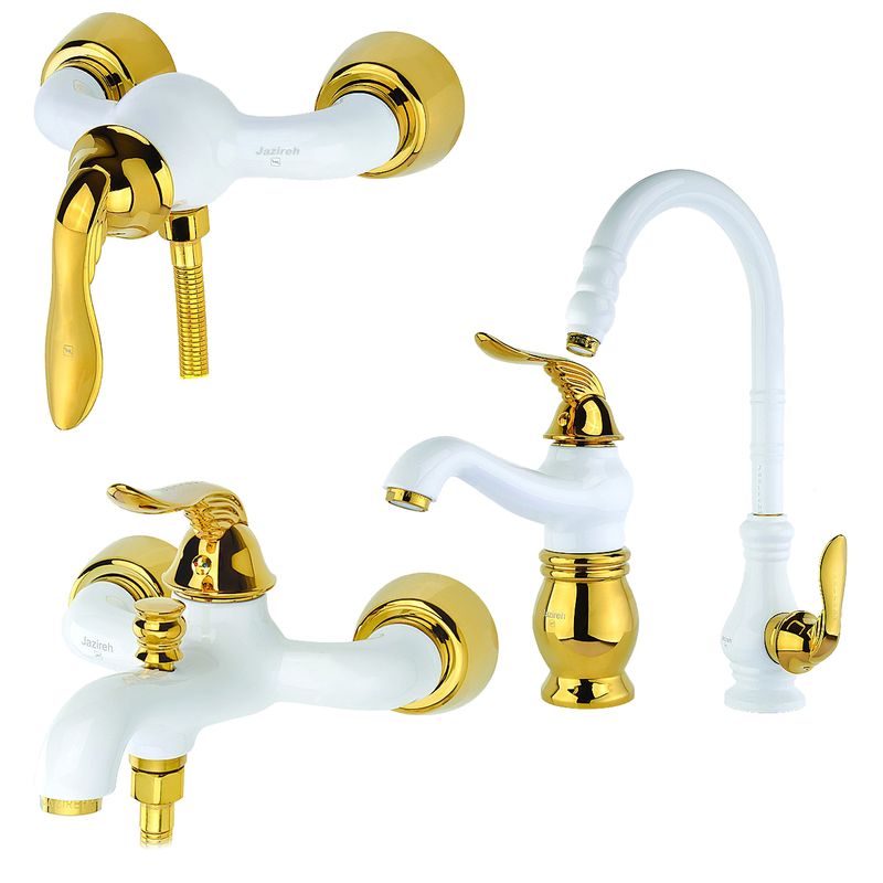 شیرآلات جزیره مدل سورن کد ss mj 105 107 مجموعه 4 عددی
