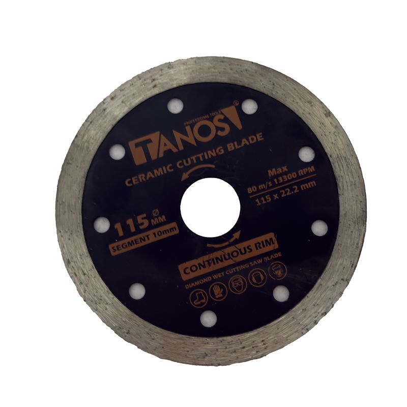 صفحه برش سرامیک تانوس مدل smt tanos 115mm سایز 115میلی متر