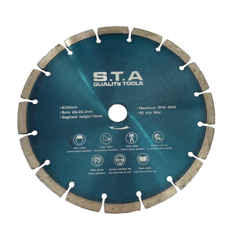 صفحه برش گرانیت اس تی ای مدل smt sta 230mm سایز 230میلی متر