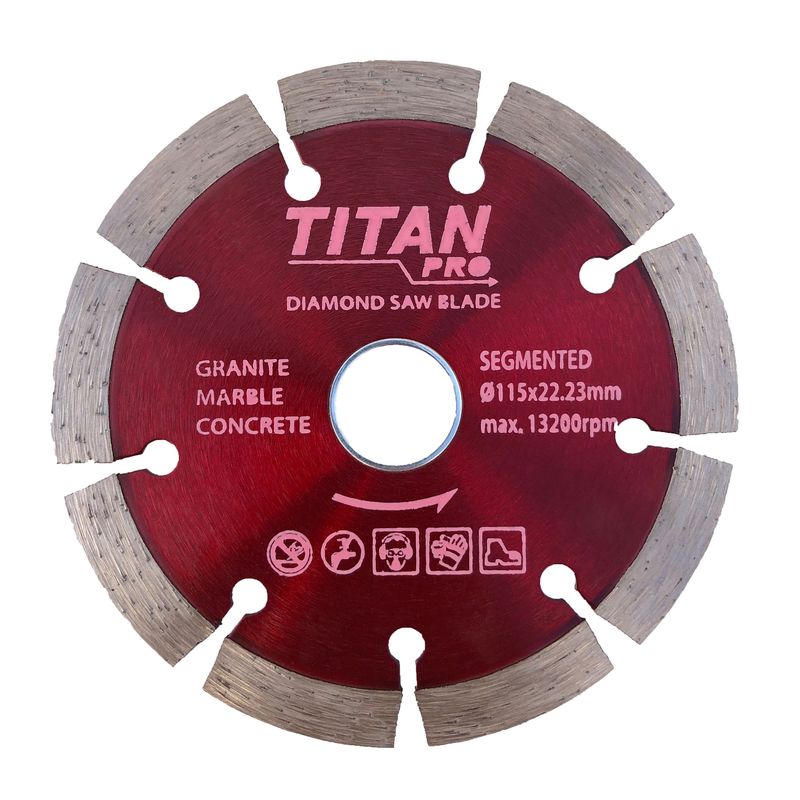 صفحه برش گرانیت تیتان پرو مدل tpc 115