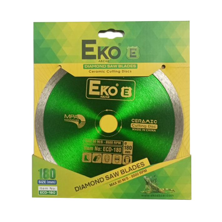 صفحه سرامیک fv اکو مدل ecd 180 سایز 180 میلی‌متر
