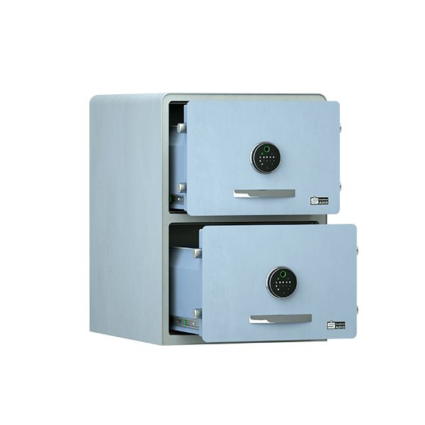 صندوق الکترونیکی سدید مدل فایل اداری نسوز اثرانگشتی 2 کشو 700fac وزن 130 کیلوگرم