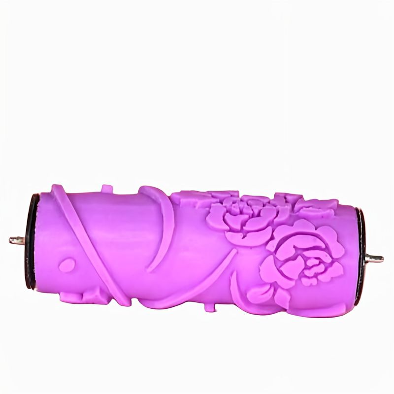 غلتک نقاشی مدل گل رز mk15 02 سایز 6 اینچ