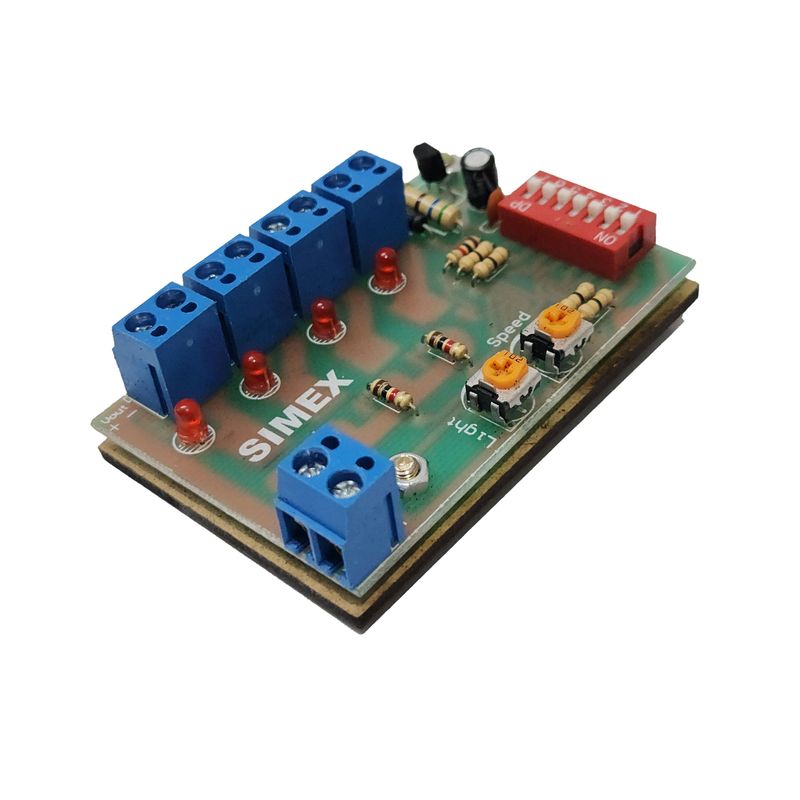 فلاشر led چهار کانال سیمکس مدل f004