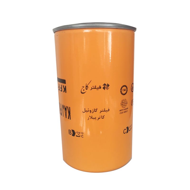 فیلتر گازوئیل ماشین آلات کاترپیلار کاج کد kff185