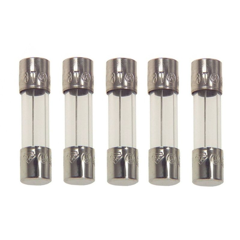 فیوز شیشه ای 20 آمپر کد f2 بسته 5 عددی
