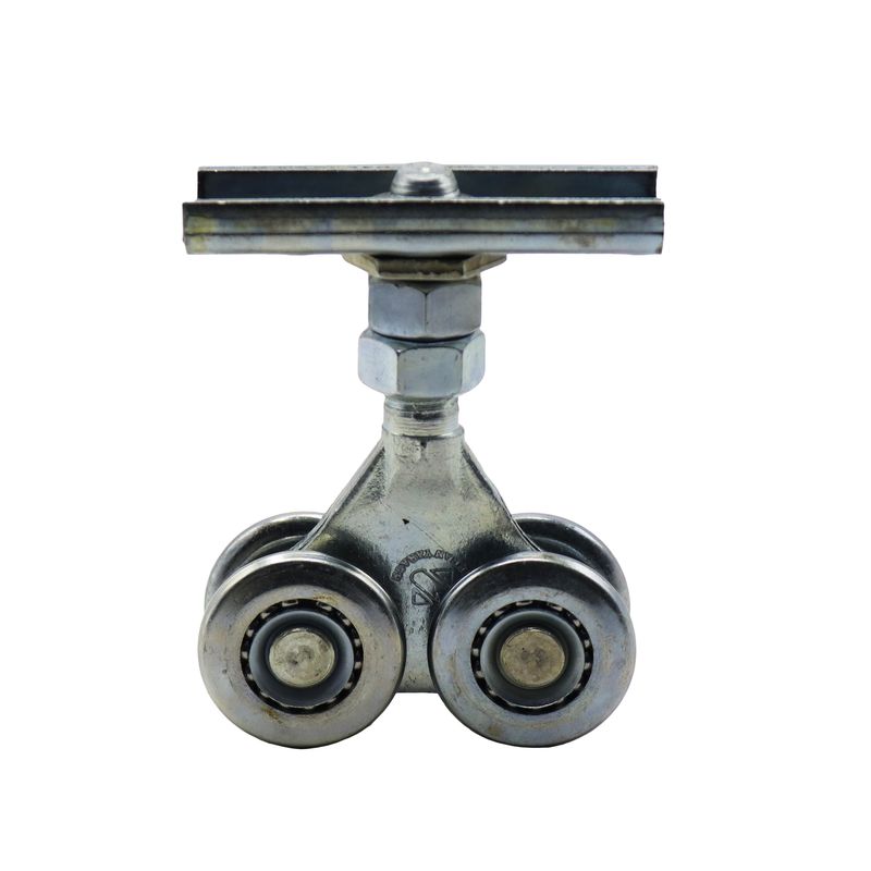 قرقره بالا درب کشویی تهران یراق مدل 4 چرخ کد yp seri5*5 55mm