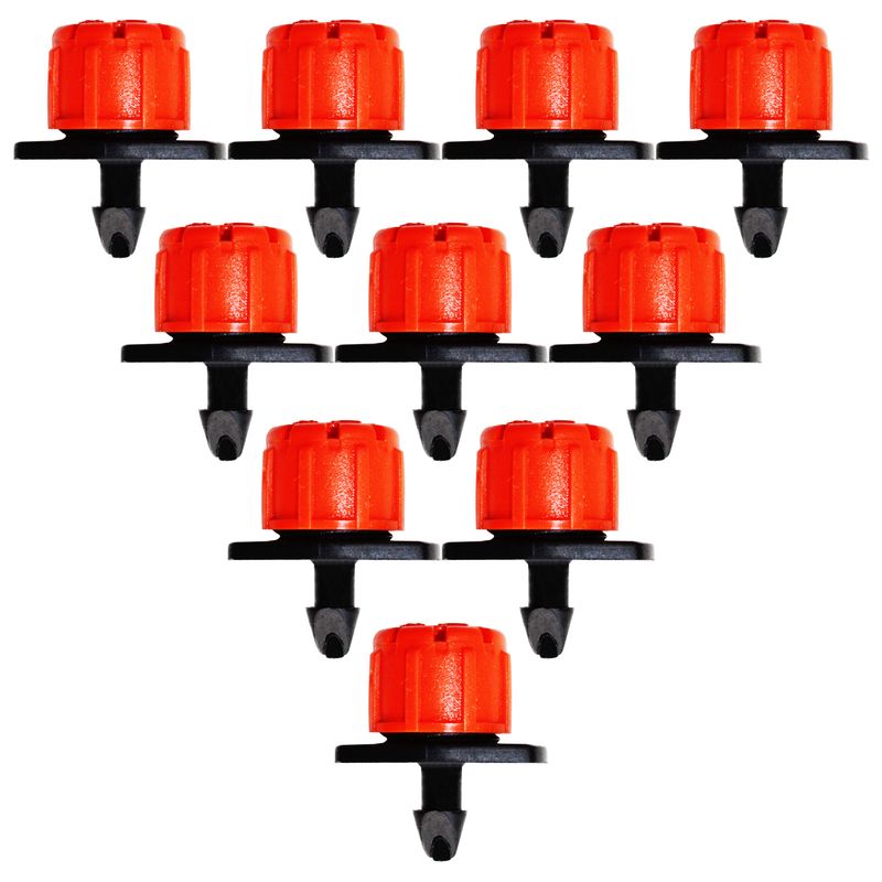 قطره چکان آبیاری روان ریز مدل rr 8n بسته 10 عددی