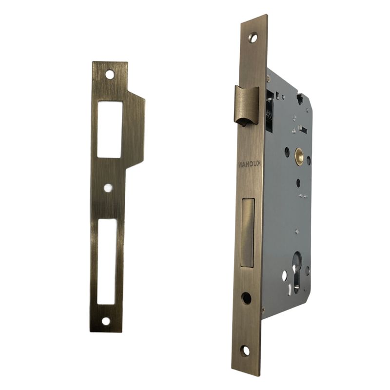 قفل در سوییچی آماتیس کد 7.5cm mab به همراه مقابل قفل