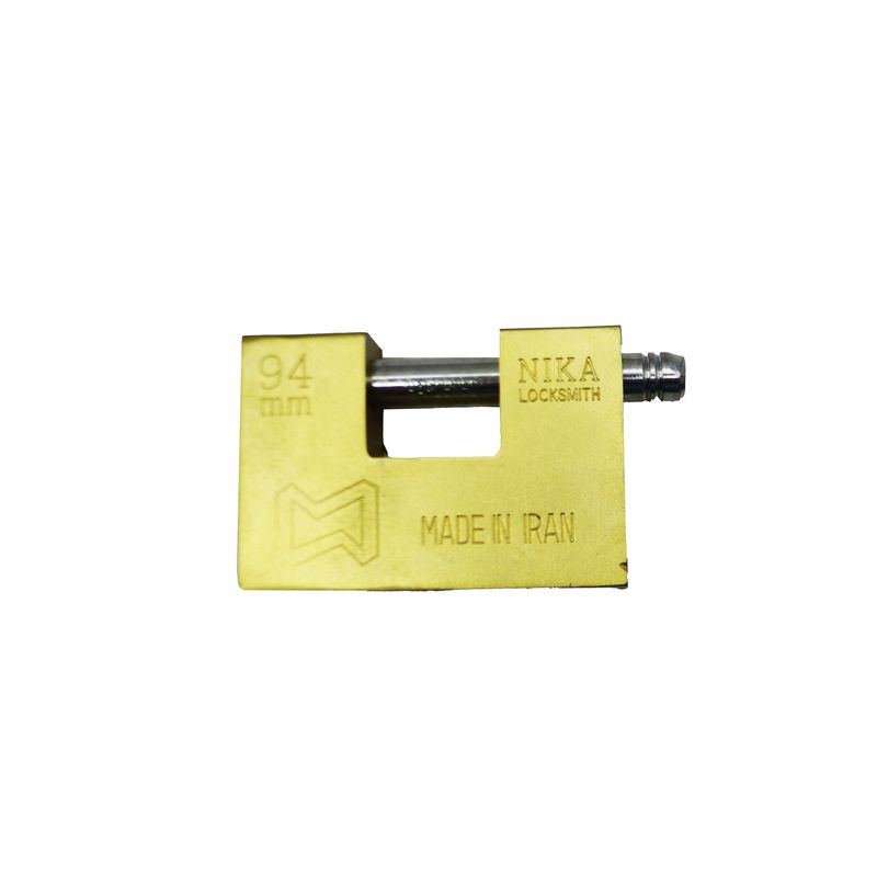قفل کتابی نیکا مدل طلایی کد yp 94mm