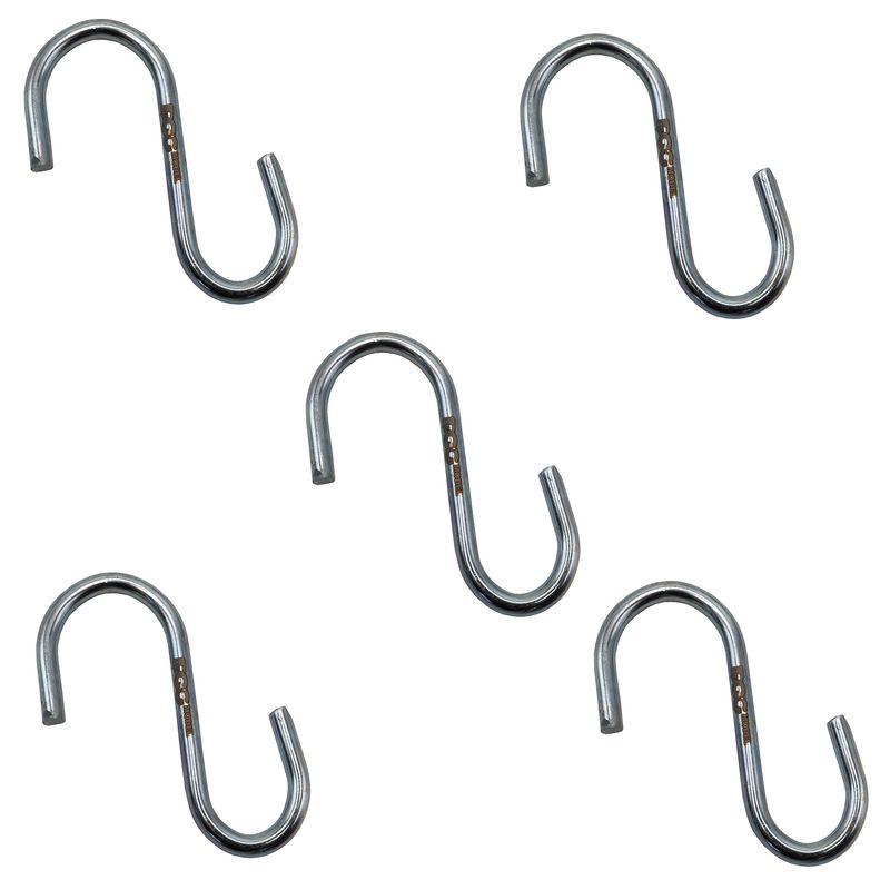 قلاب آویز مدل داگ طرح اس شکل کد ypm zakhim 8mm مجموعه 5 عددی