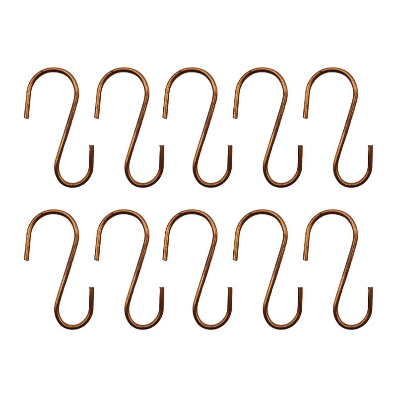 قلاب اویز مدل داگ طرح اس شکل کد yp barik 11.5cm مجموعه 10 عددی
