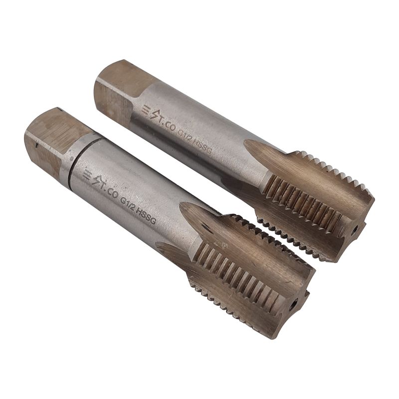 قلاویز دستی استیکو مدل g1_2 14 hssg سایز 1_2 اینچ مجموعه 2 عددی