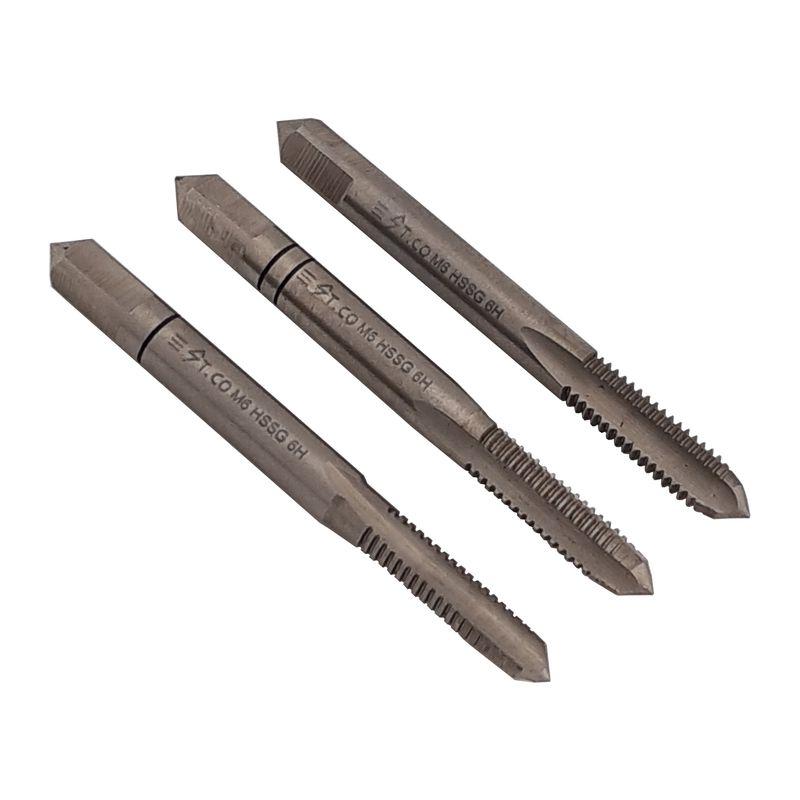قلاویز دستی استیکو مدل m6 1 hssg سایز 6 میلی متر مجموعه 3 عددی
