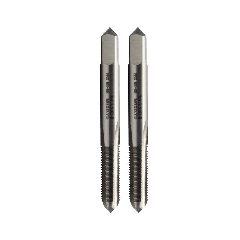 قلاویز دستی کراسمن مدل دنده ریز کد  yp m6*0.75  مجموعه 2 عددی
