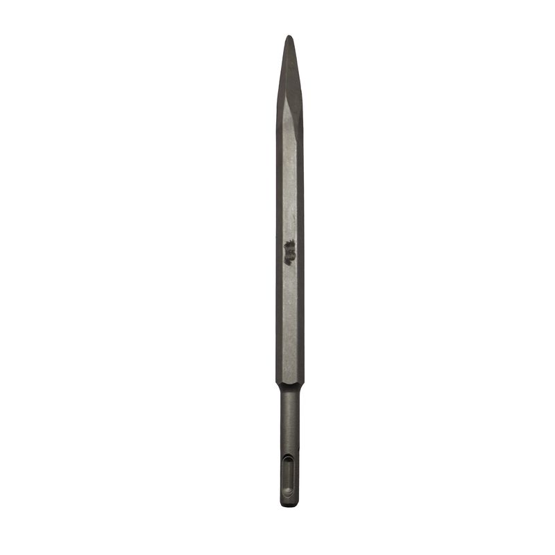 قلم 4 شیار بتن کن آزارا مدل نوک تیز کد yp 14*250mm سایز 25 سانتی متر