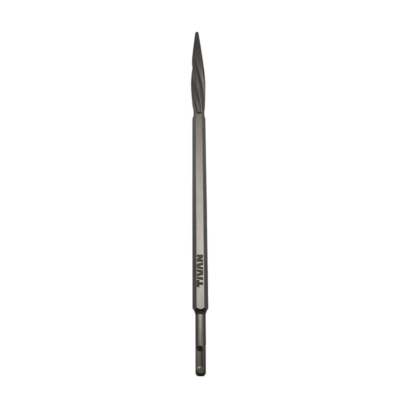 قلم 4 شیار بتن کن تیوان مدل نوک تیز مارپیچ کد yp marpich plus 14*400mmسایز 40 سانتی متر