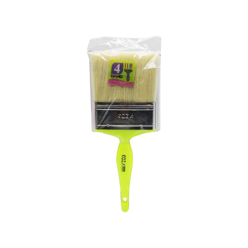 قلم مو نقاشی رزا مدل پلاستیکی کد yp roghani 76mm_4inch