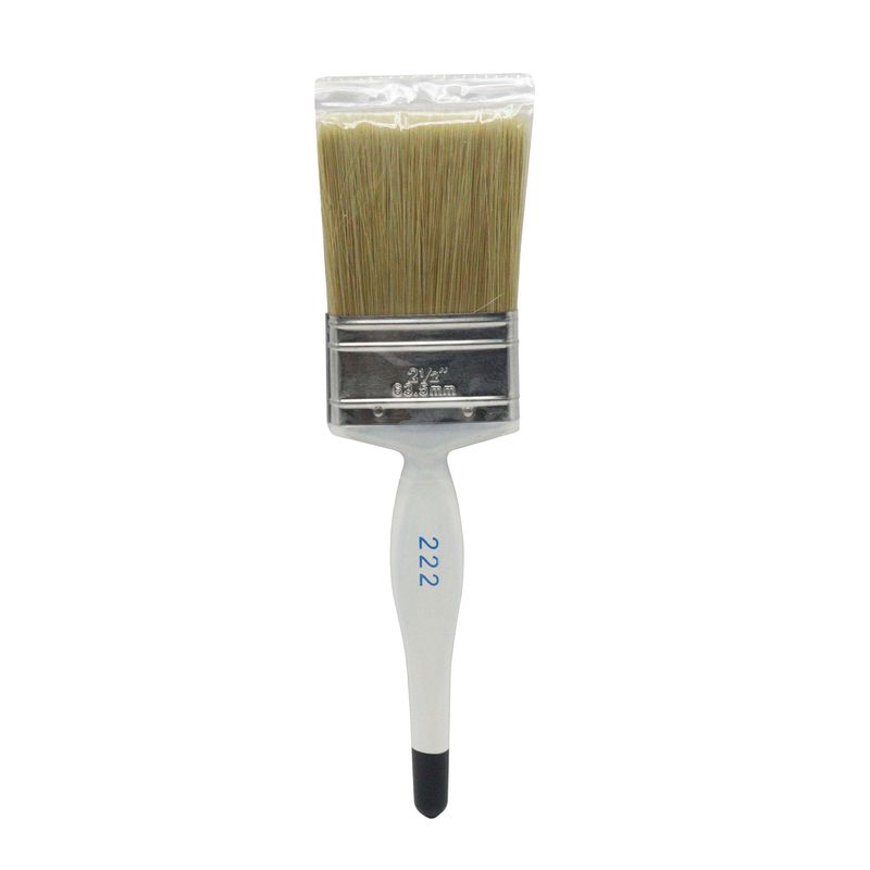 قلم مو نقاشی مدل چوبی کد yp roghani 63.5mm_2.5inch سایز 2.5 اینچ