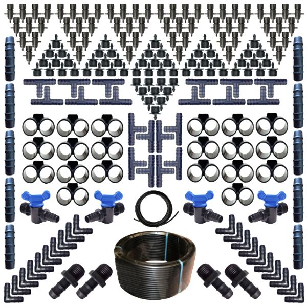 لوازم آبیاری قطره ای مدل alfa 200 بسته 200 عددی