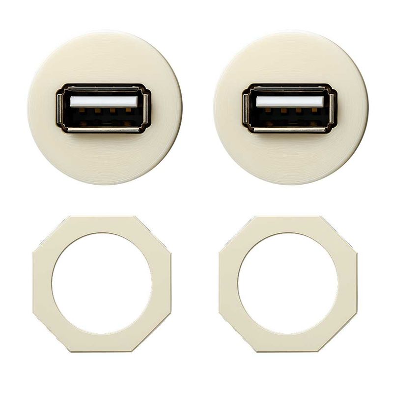 مادگی usb روپنلی مدل frontpanel بسته دو عددی