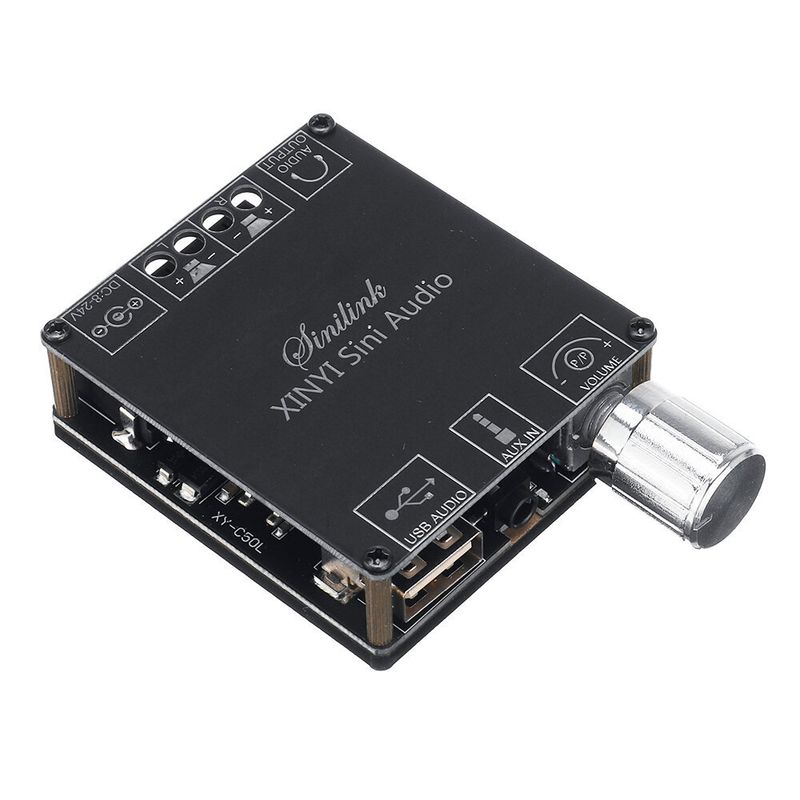 ماژول آمپلی فایر بلوتوثی مدل 50w_x2 کد a type usb