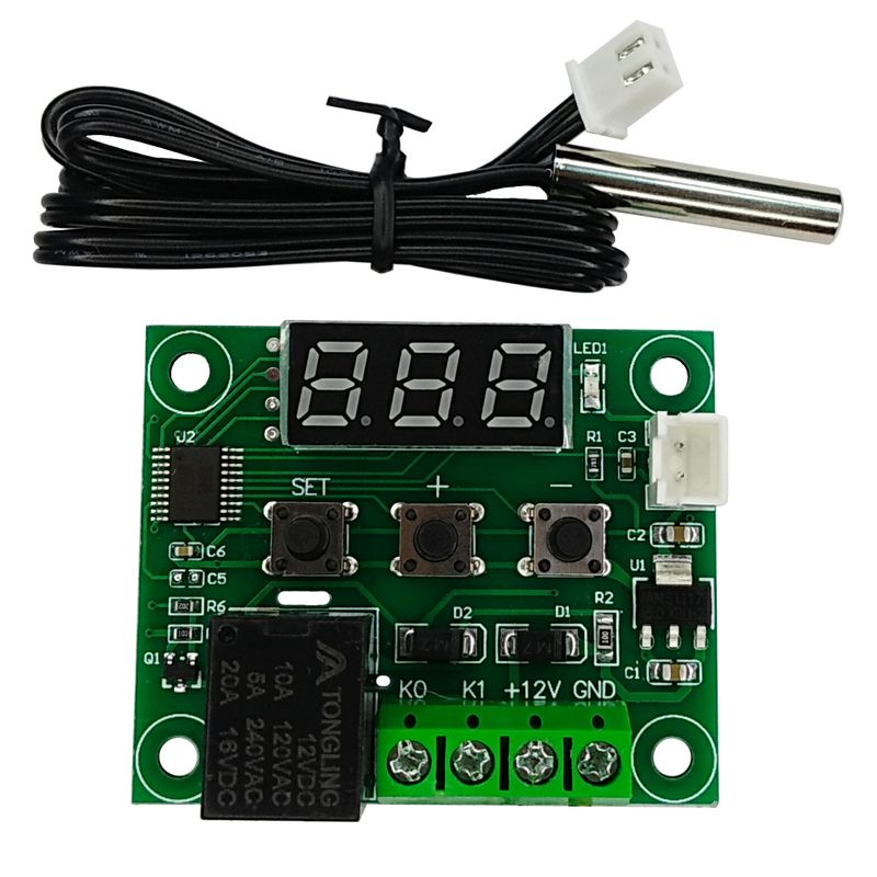 ماژول ترموستات کنترل دما مدل w1209
