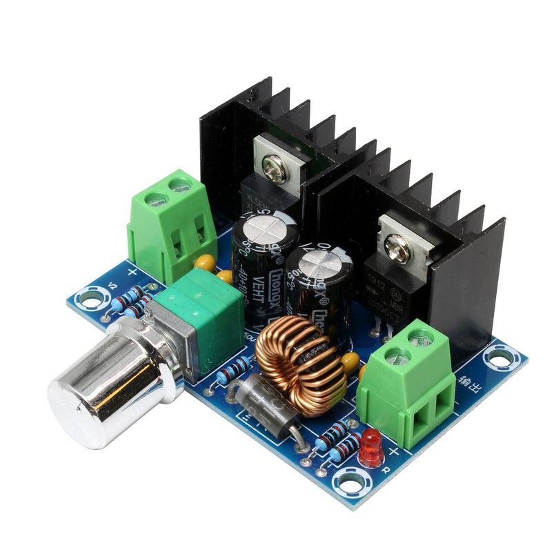 ماژول رگولاتور کاهنده ولتاژ مدل volume کد 0820