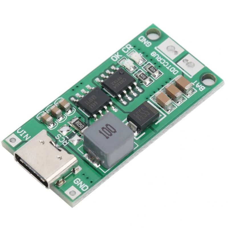 ماژول شارژ باتری لیتیومی 4 سل 2 آمپر مدل type c