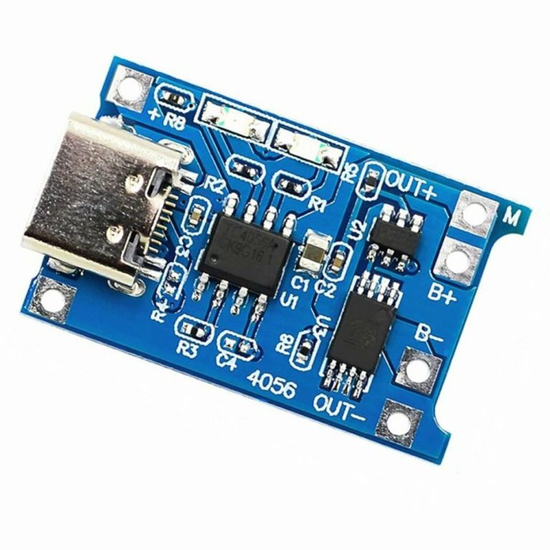 ماژول شارژر باتری مدل tp  4056 micro usb typec