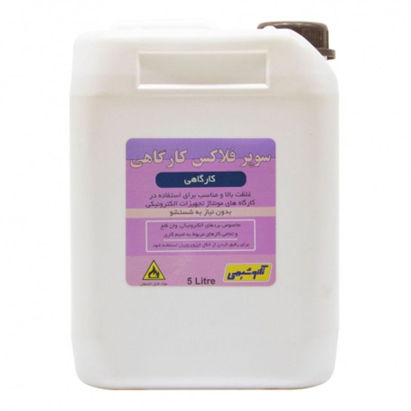 مایع سوپر فلاکس کارگاهی تکنوشیمی مدل 5lsf حجم 5 لیتر