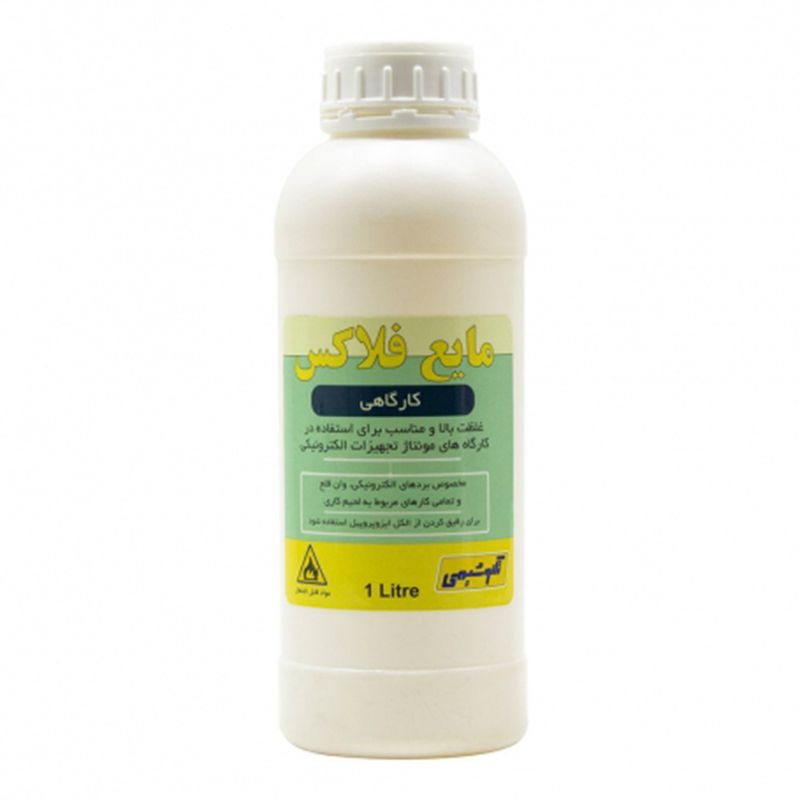 مایع فلاکس کارگاهی  تکنوشیمی مدل tw 1l حجم 1 لیتر