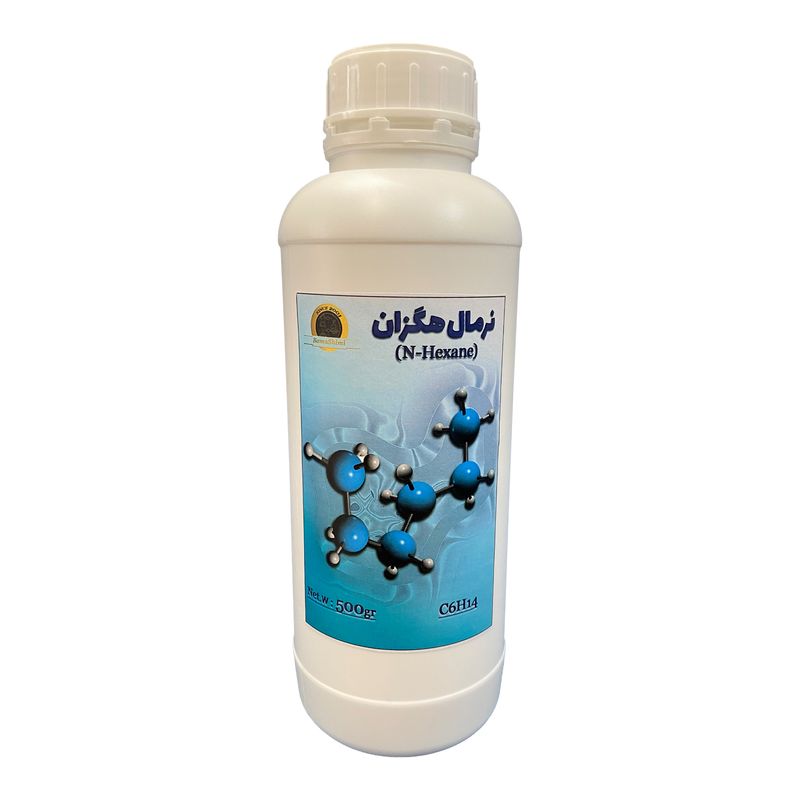 مایع نرمال هگزان مدل n hexane کد 943 وزن 500 گرم