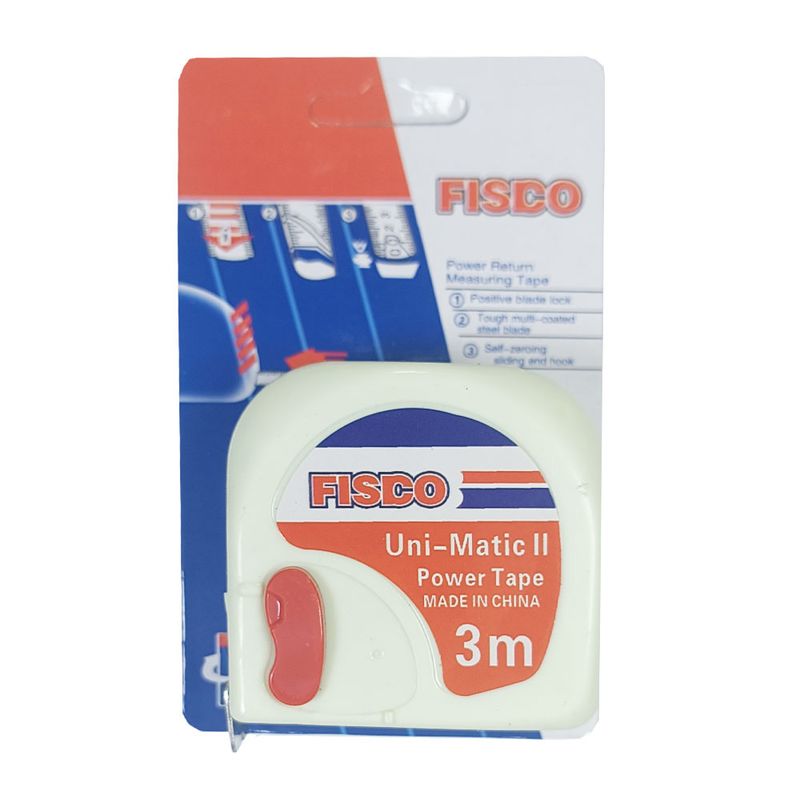 متر 3 متری فیسکو مدل uni matic