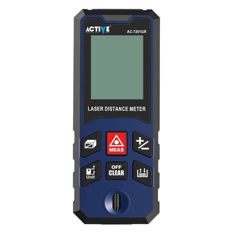 متر لیزری اکتیو تولز مدل ac 7201gr برد 100 متر