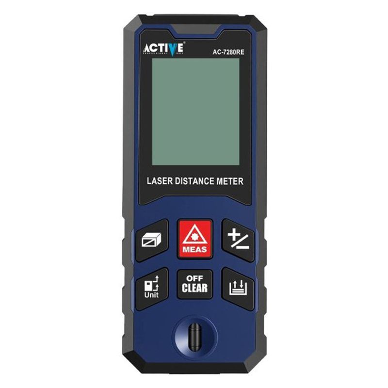 متر لیزری اکتیو تولز مدل ac 7280re برد 80 متر