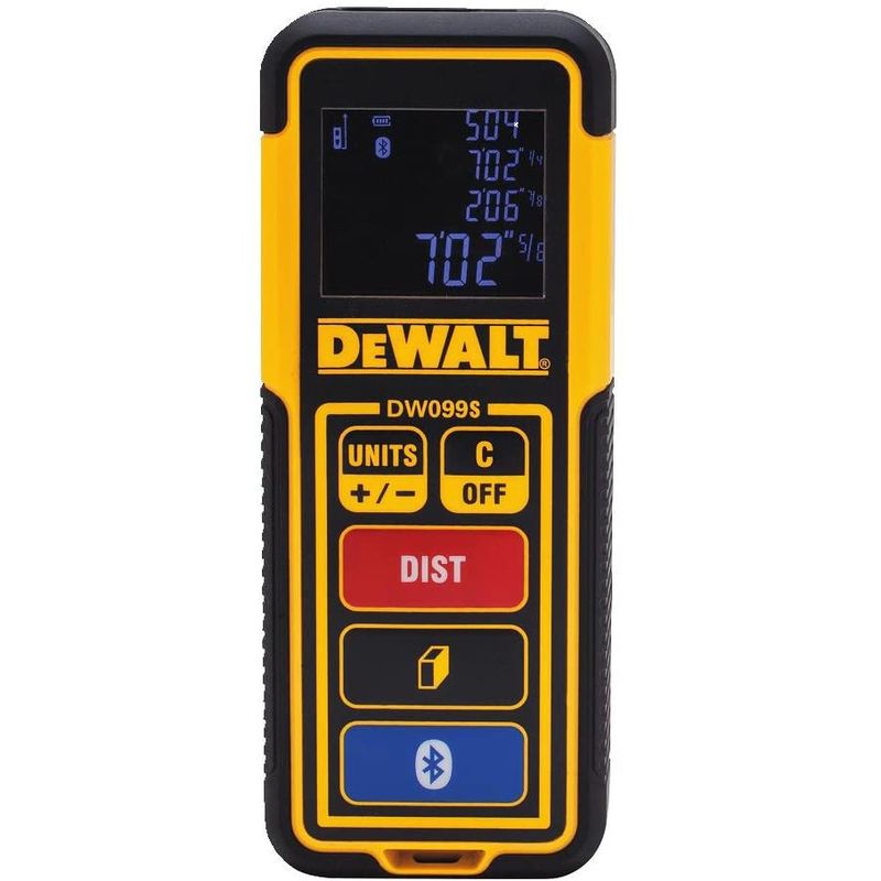 متر لیزری بلوتوثی دیوالت مدل dw099s