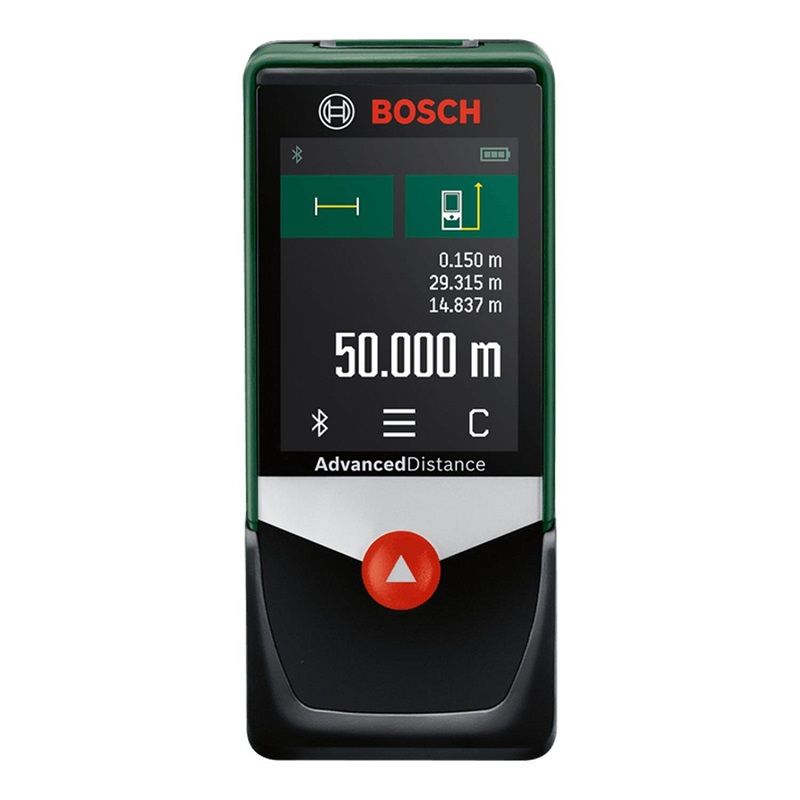 متر لیزری بوش مدل advanceddistance 50c