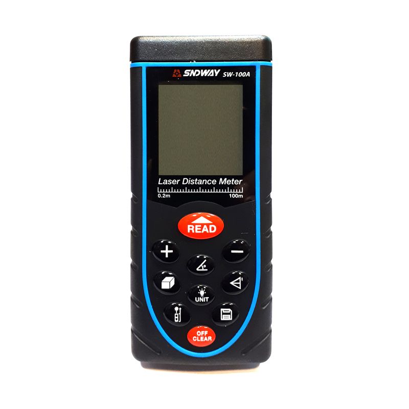 متر لیزری سندوی مدل sw 100a