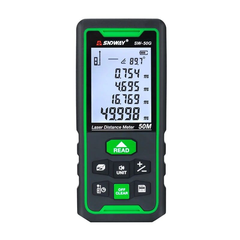 متر لیزری سندوی مدل sw 50g