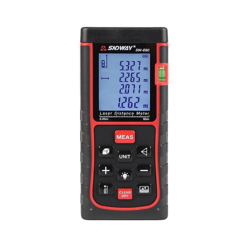 متر لیزری سندوی مدل sw e60