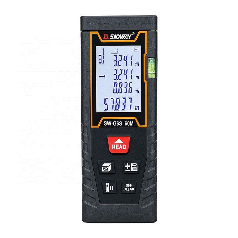 متر لیزری سندوی مدل sw g6s
