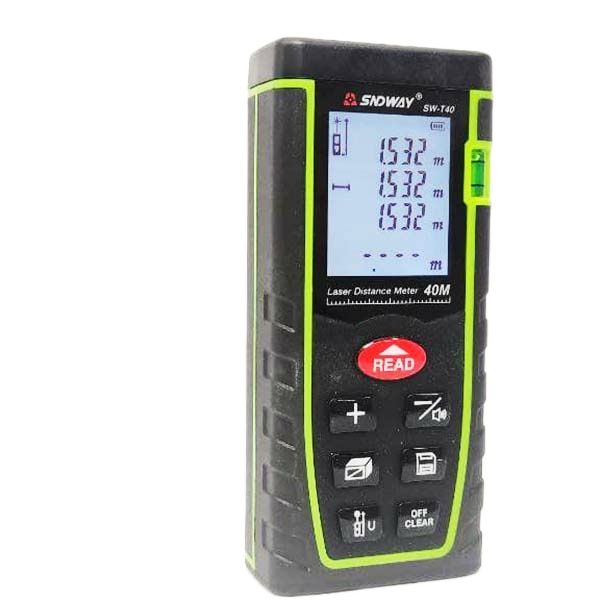 متر لیزری سندوی مدل sw t40