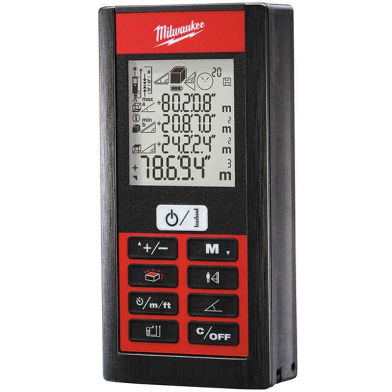 متر لیزری میلواکی مدل ldm 80